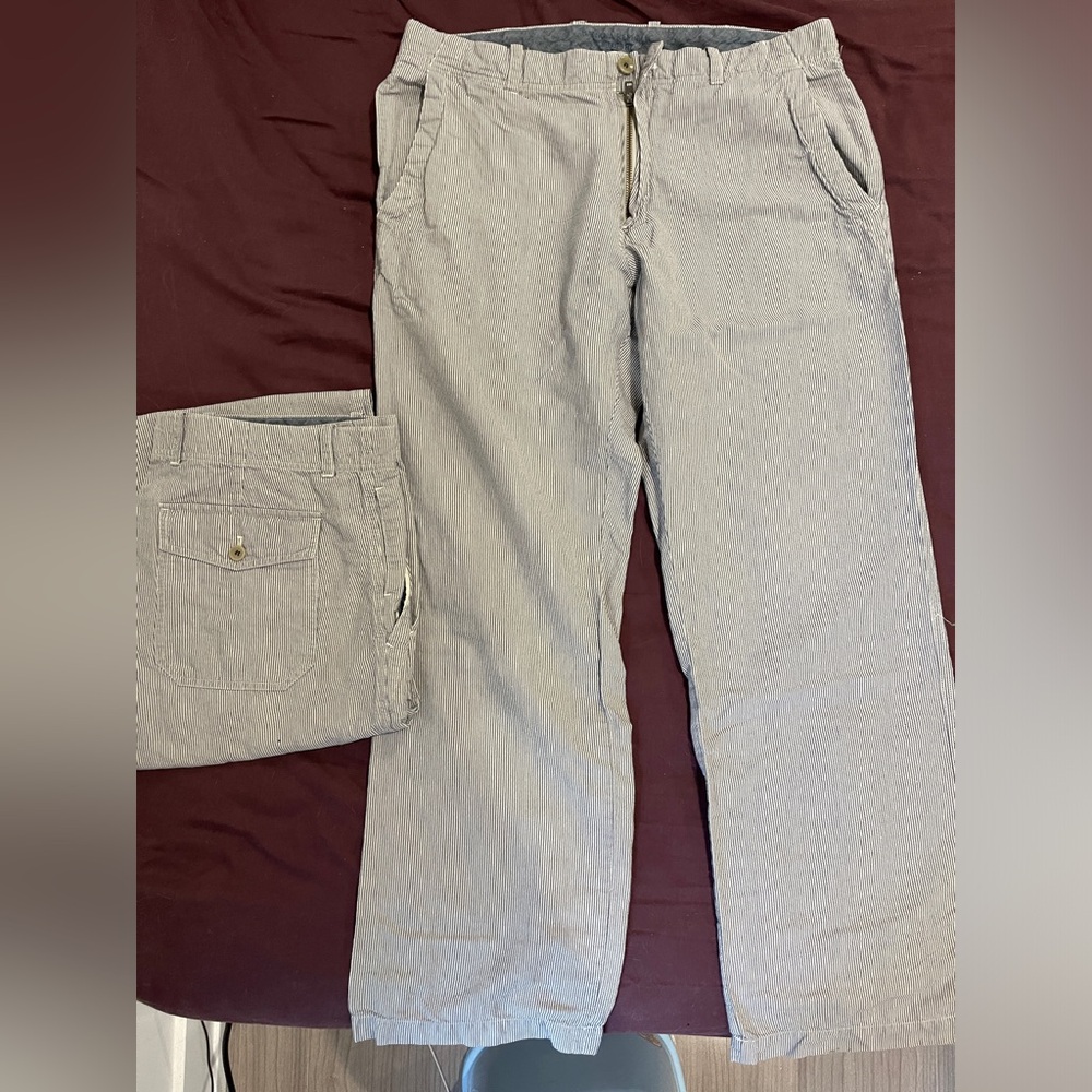Banana Republic Seersucker Men’s Casual Pants